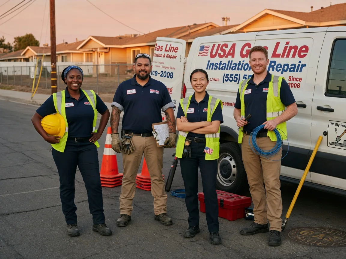 Gas Line Installation company in Fishertown, PA